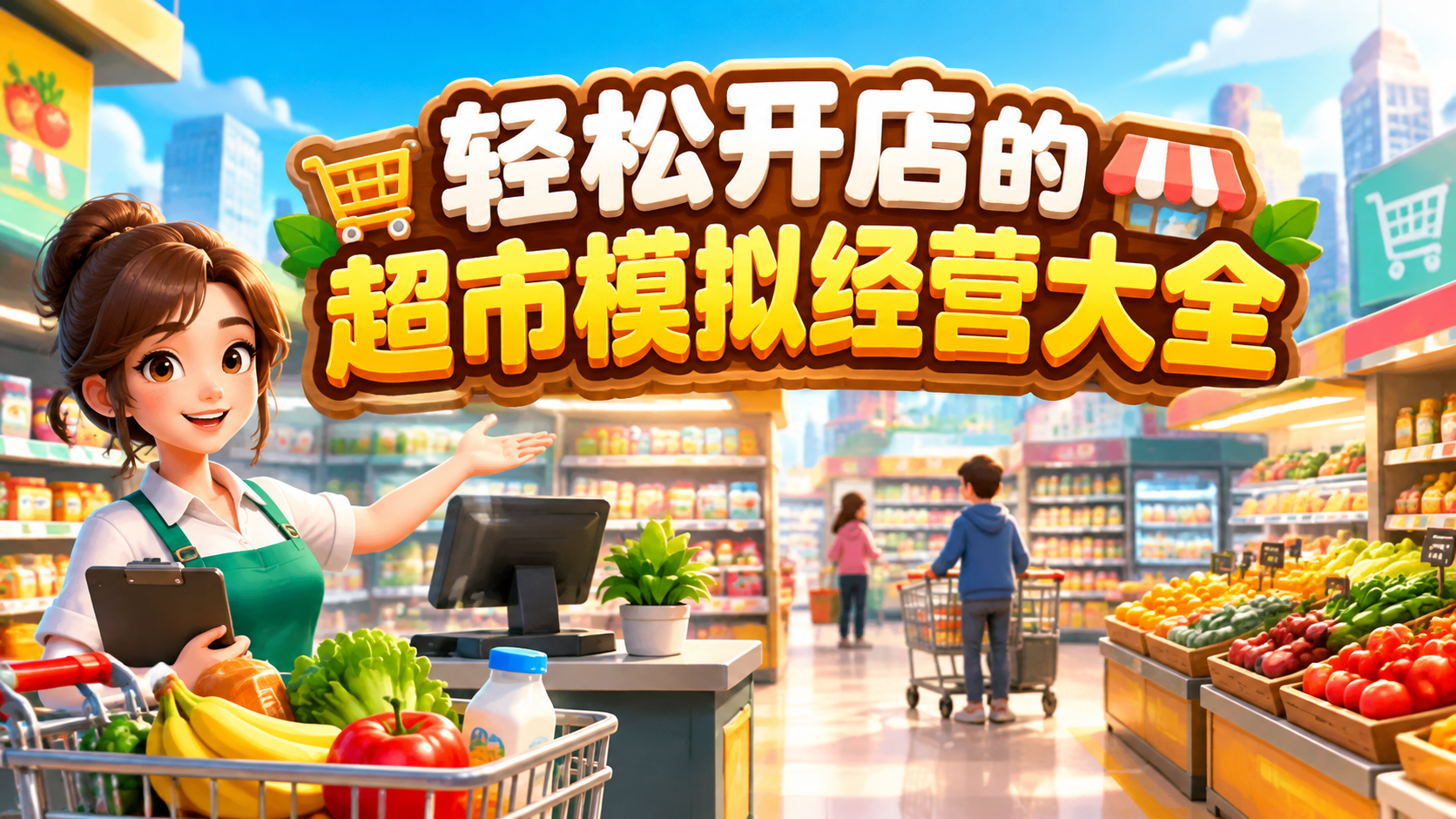 轻松开店的超市模拟经营大全