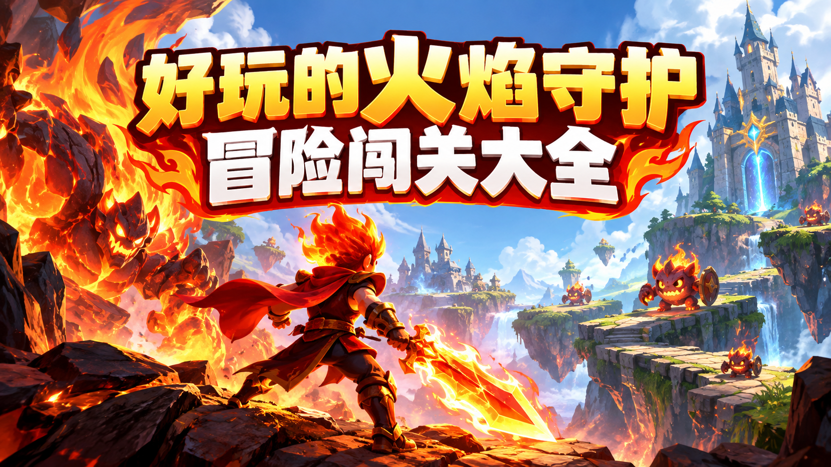 好玩的火焰守护冒险闯关大全
