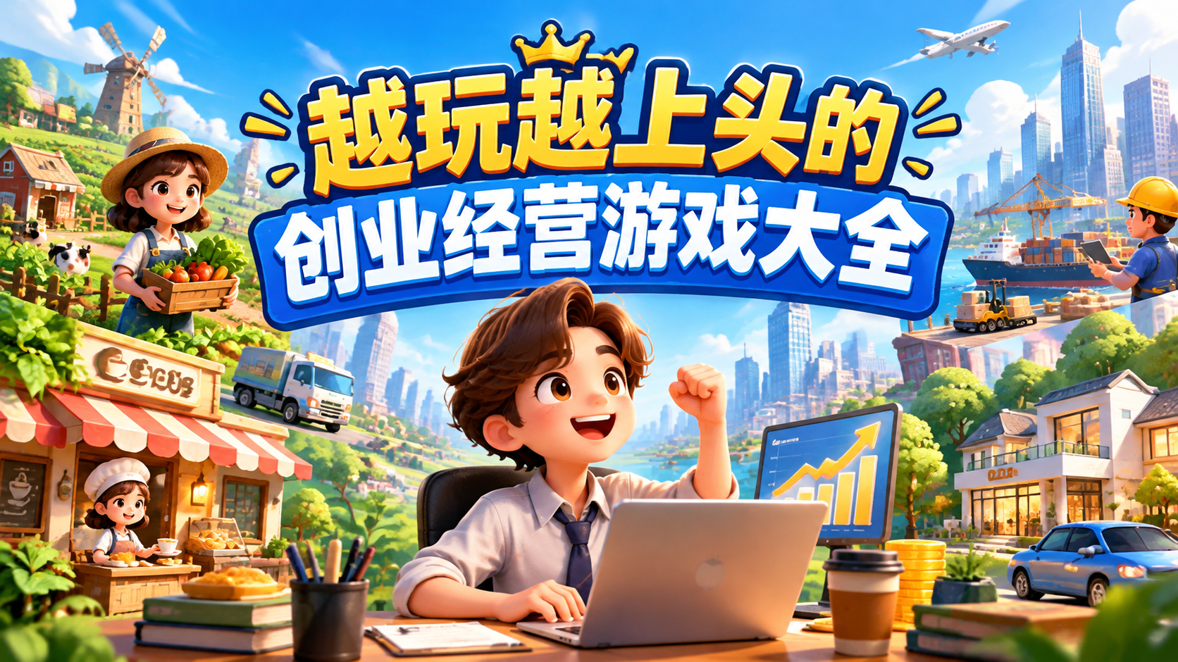 越玩越上头的创业经营游戏大全