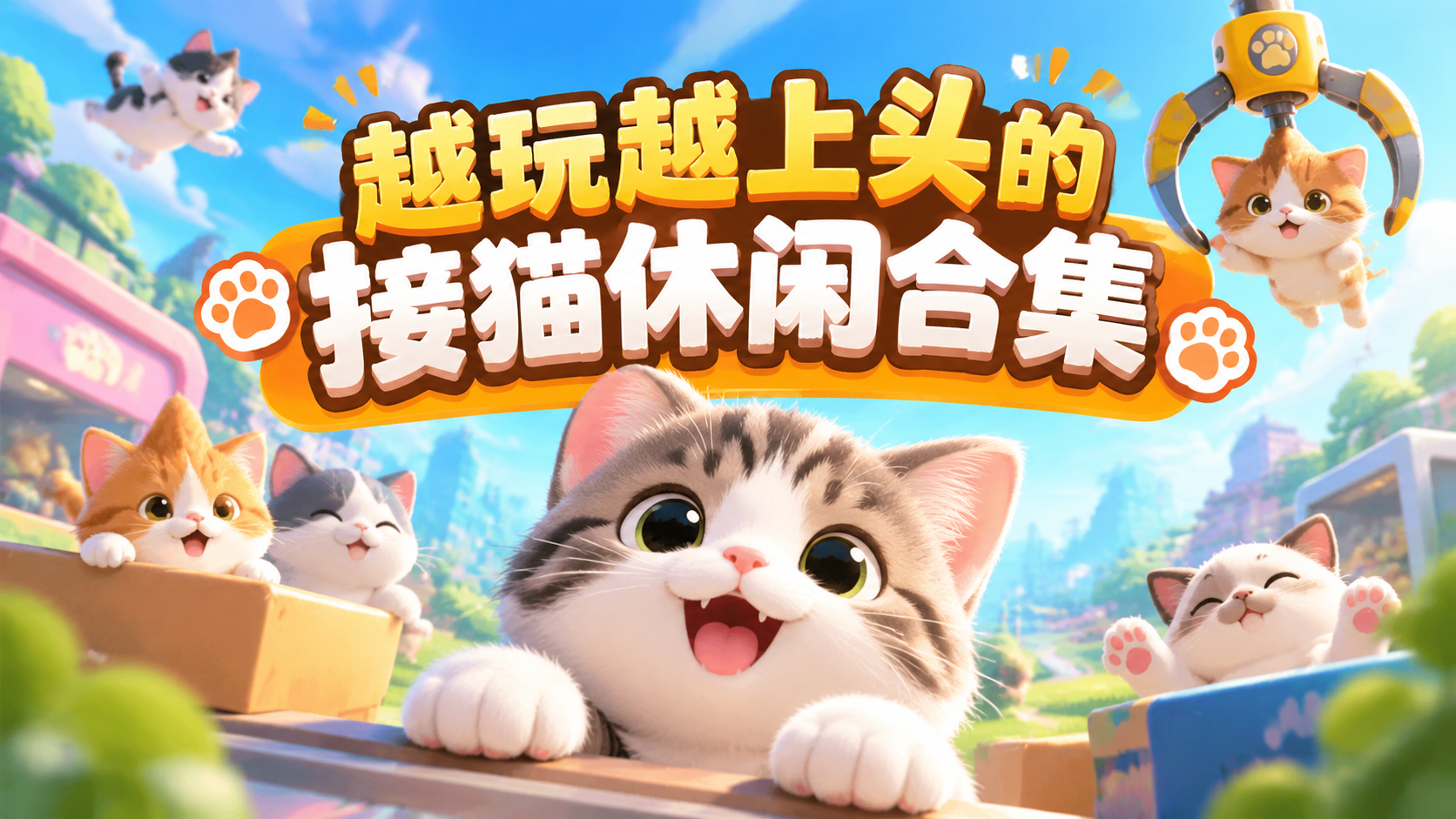 越玩越上头的接猫休闲合集