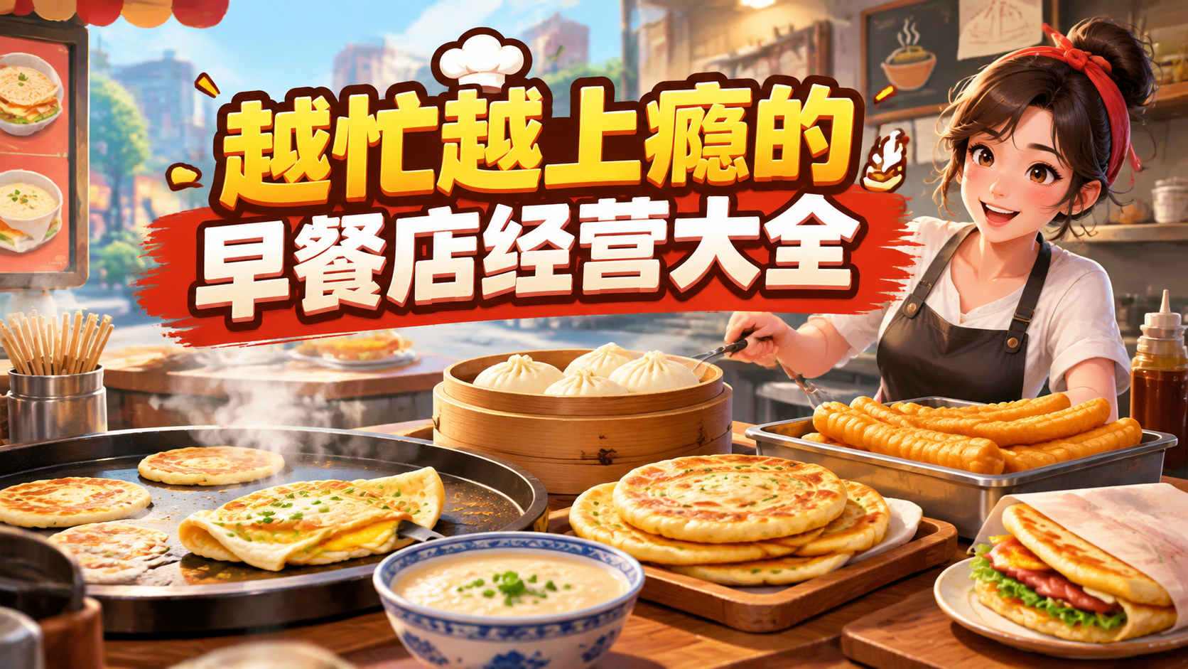越忙越上瘾的早餐店经营大全