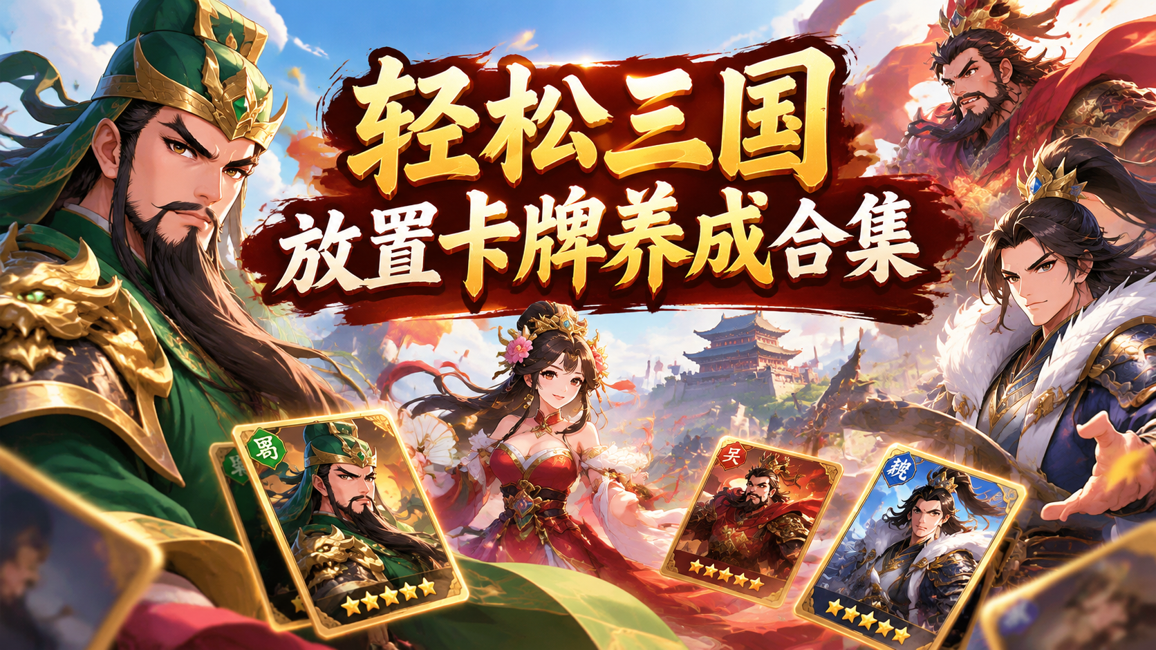 轻松三国放置卡牌养成合集