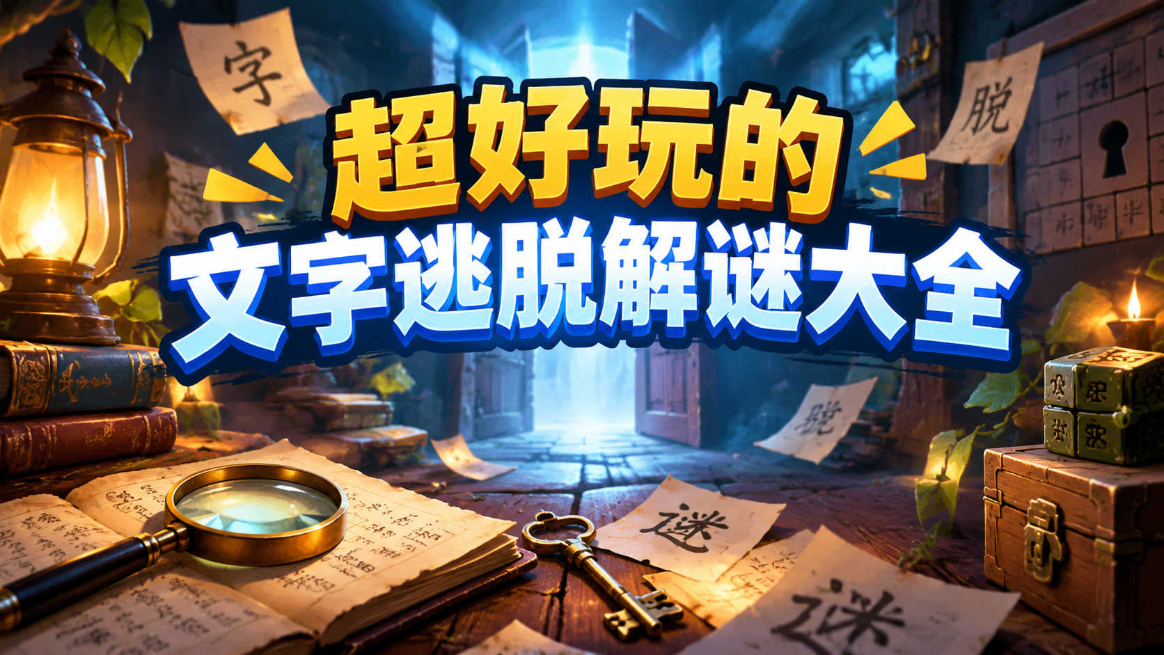 超好玩的文字逃脱解谜大全