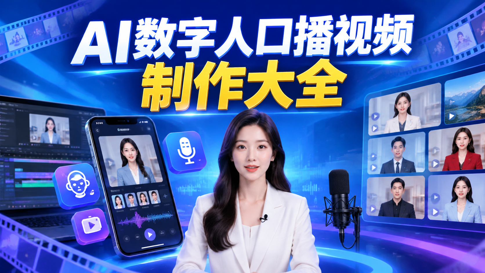 AI数字人口播视频制作大全