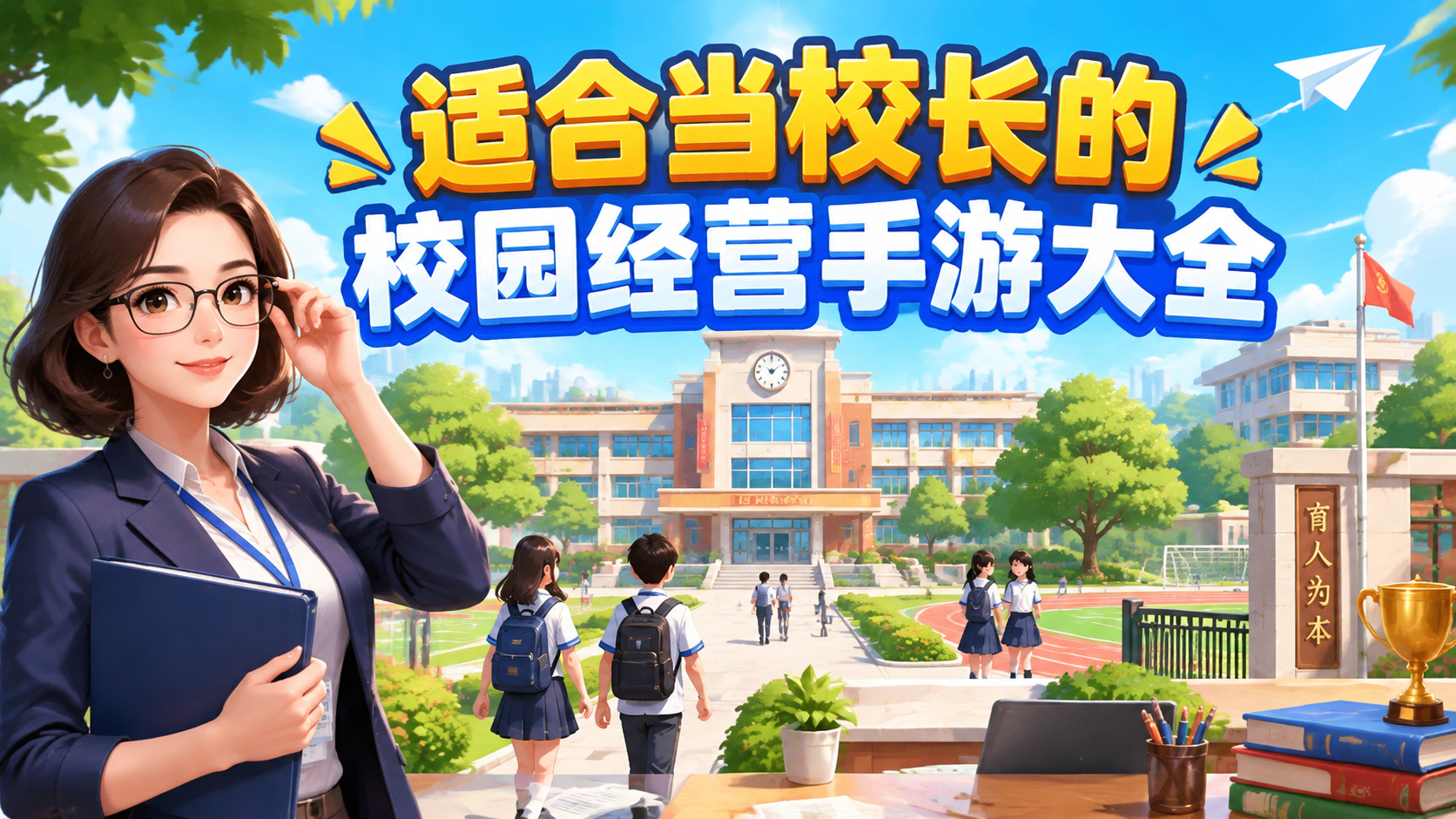 适合当校长的校园经营手游大全