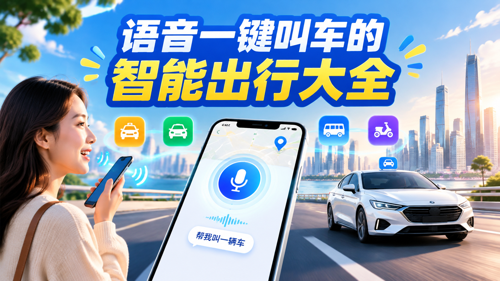 语音一键叫车的智能出行大全