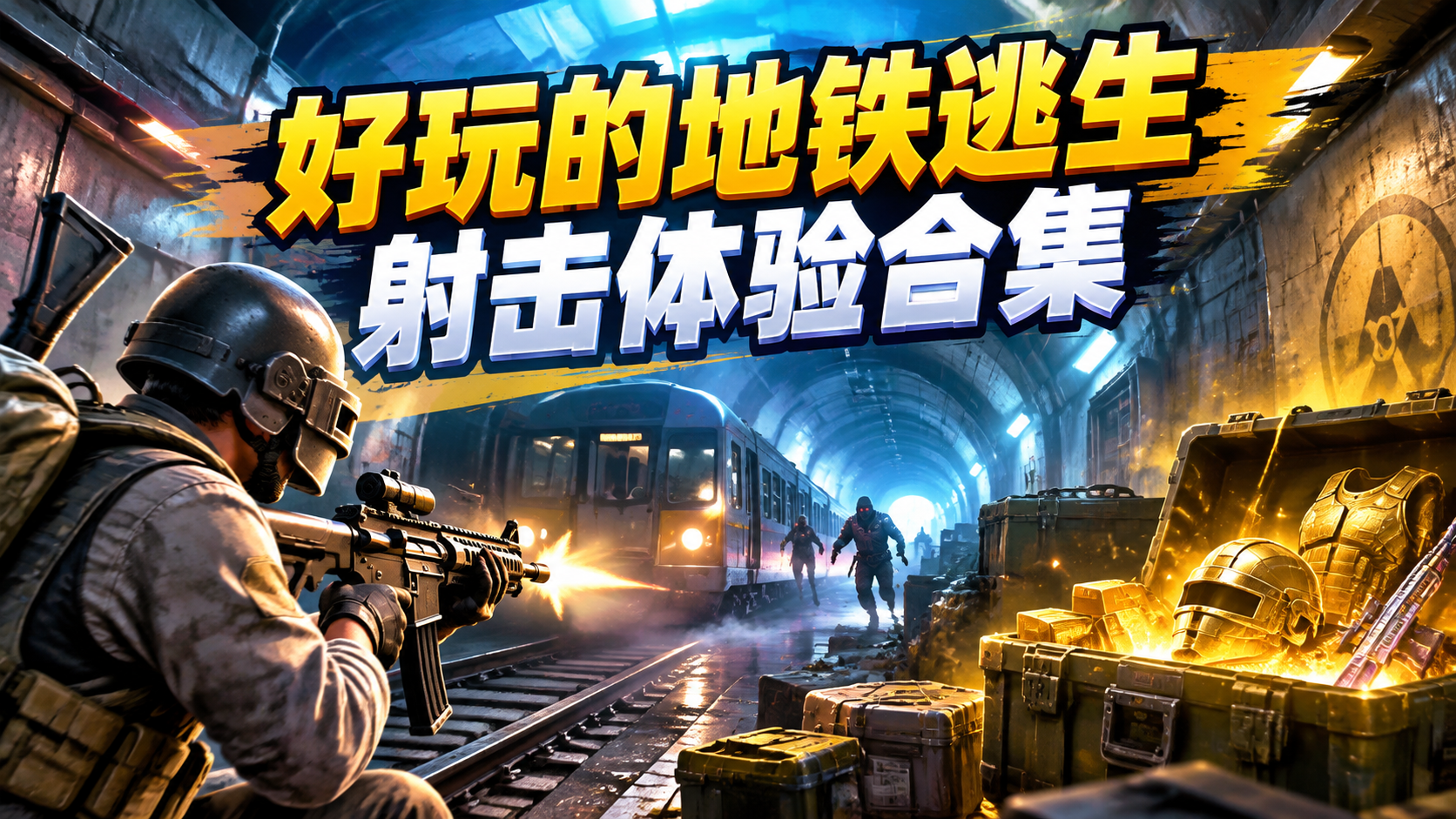 好玩的地铁逃生射击体验合集