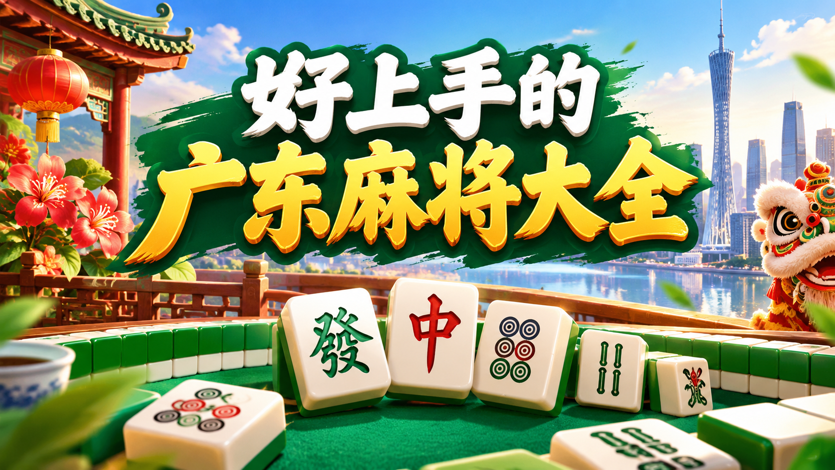 好上手的广东麻将大全