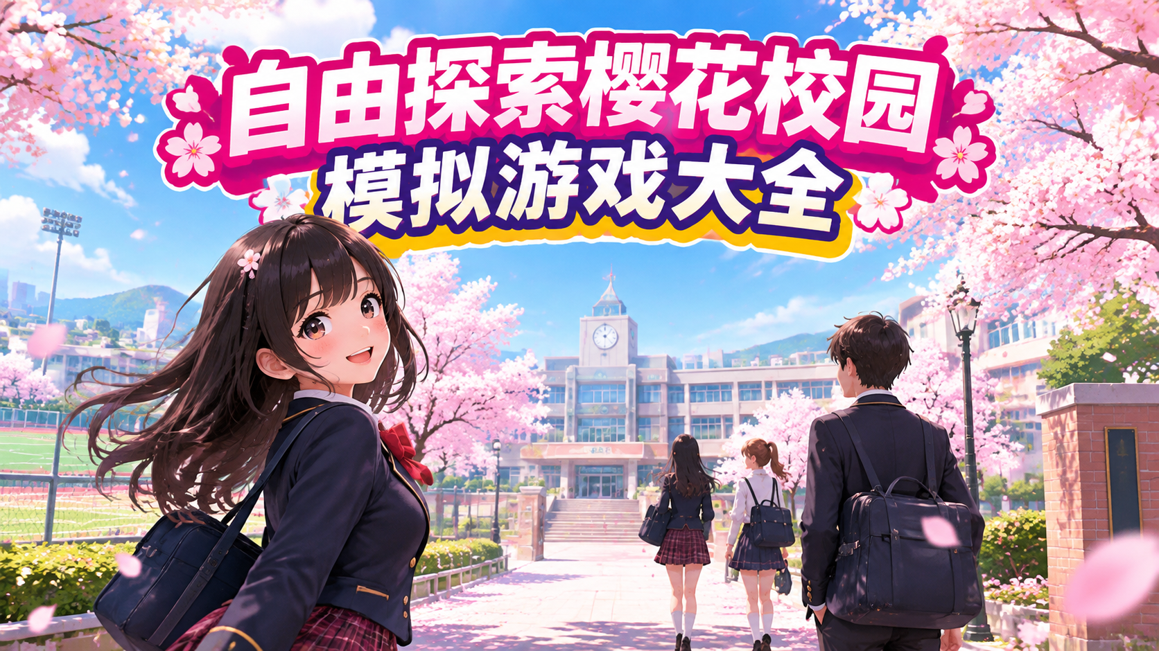 自由探索樱花校园模拟游戏大全