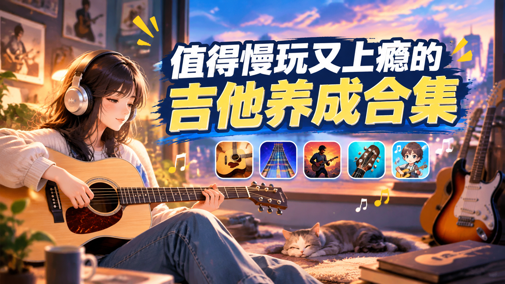 值得慢玩又上瘾的吉他养成合集