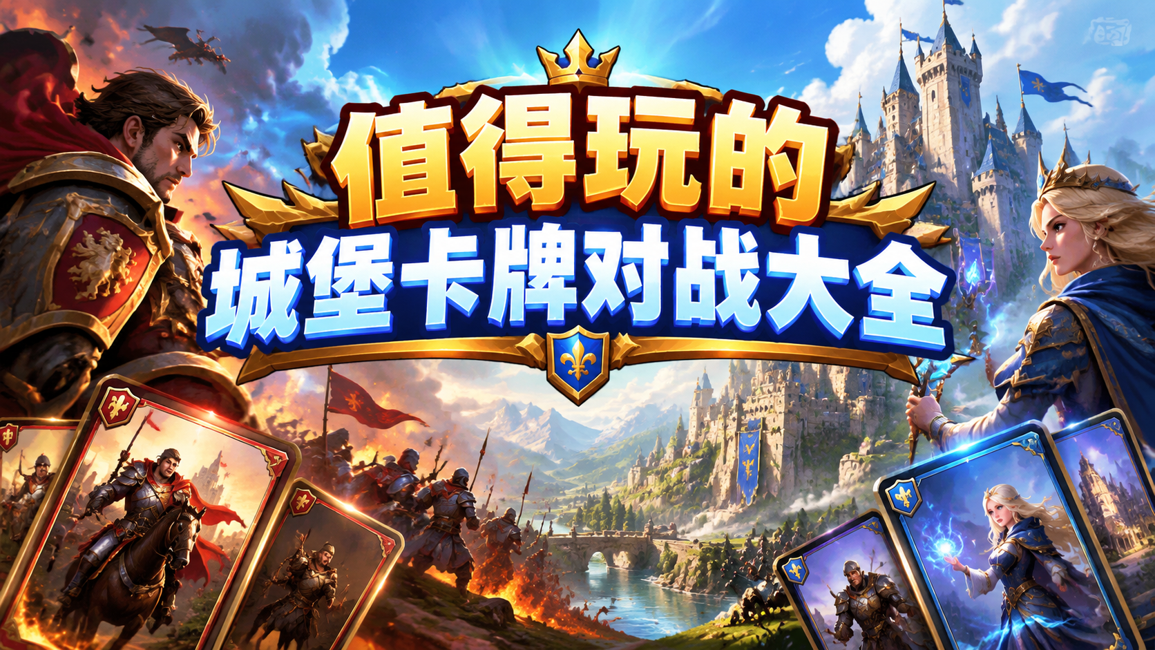 值得玩的城堡卡牌对战大全