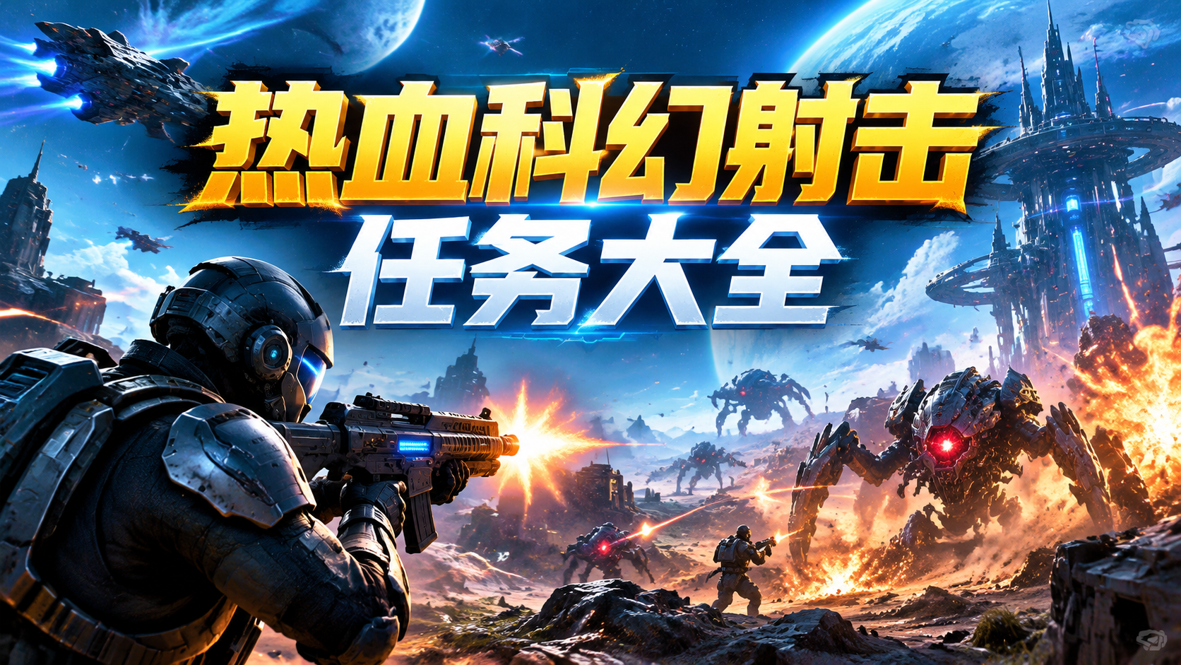 热血科幻射击任务大全