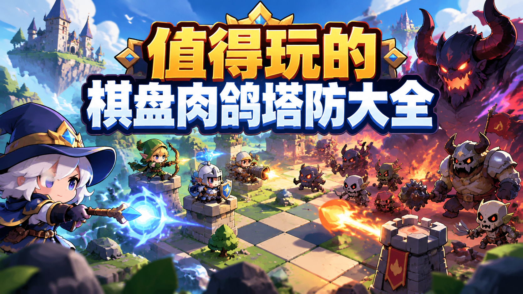 值得玩的棋盘肉鸽塔防大全