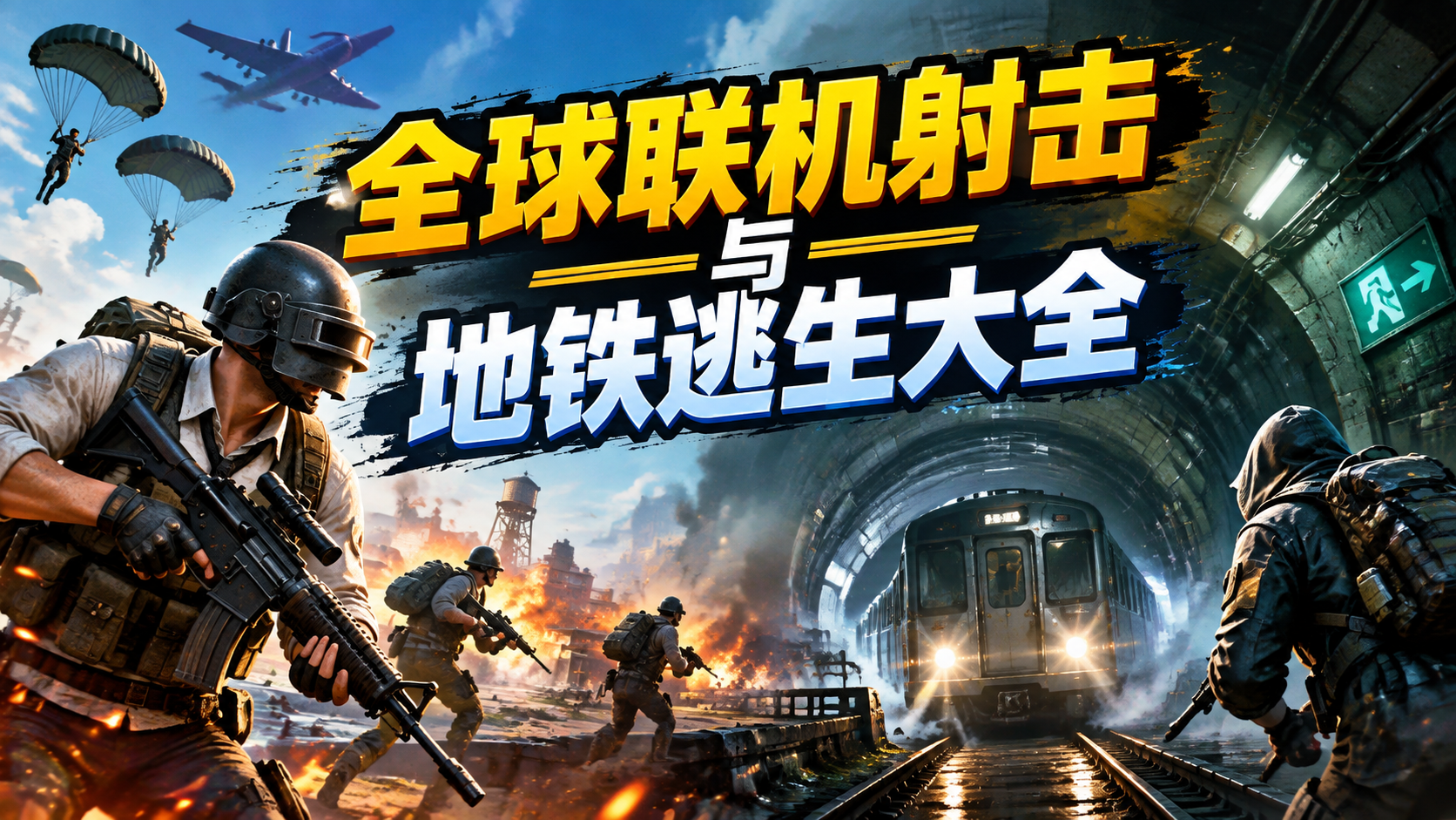 全球联机射击与地铁逃生大全