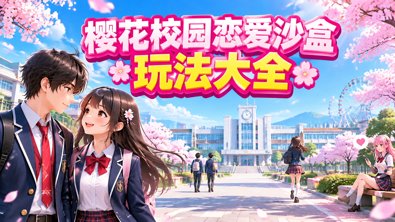 樱花校园恋爱沙盒玩法大全