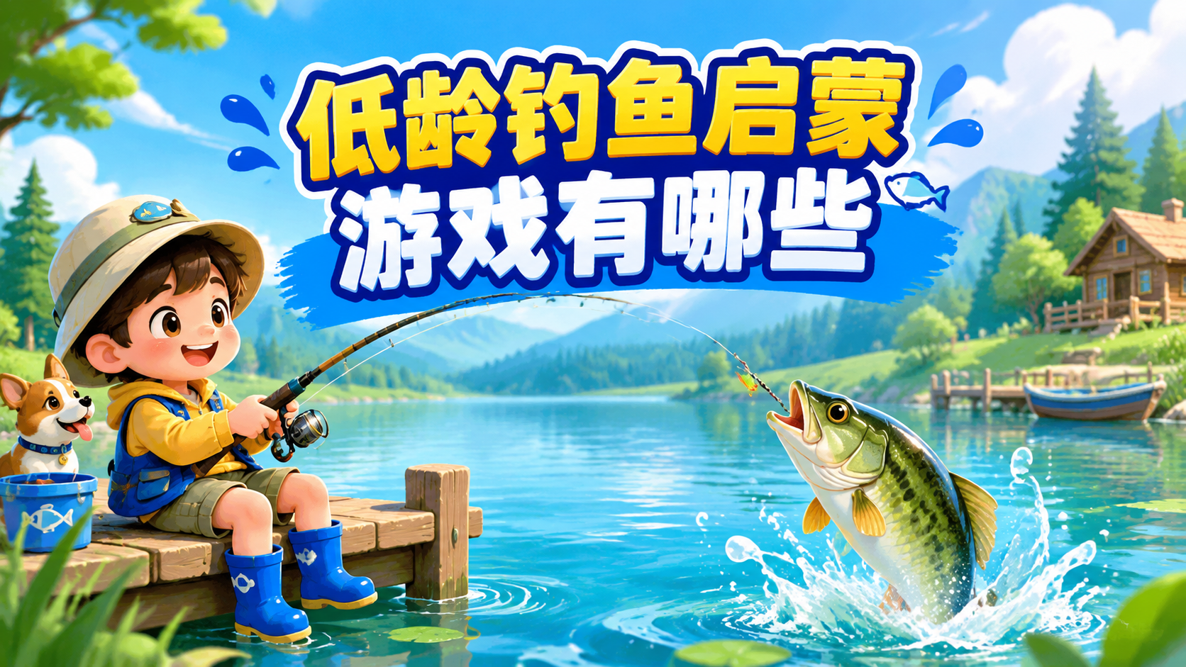 低龄钓鱼启蒙游戏有哪些