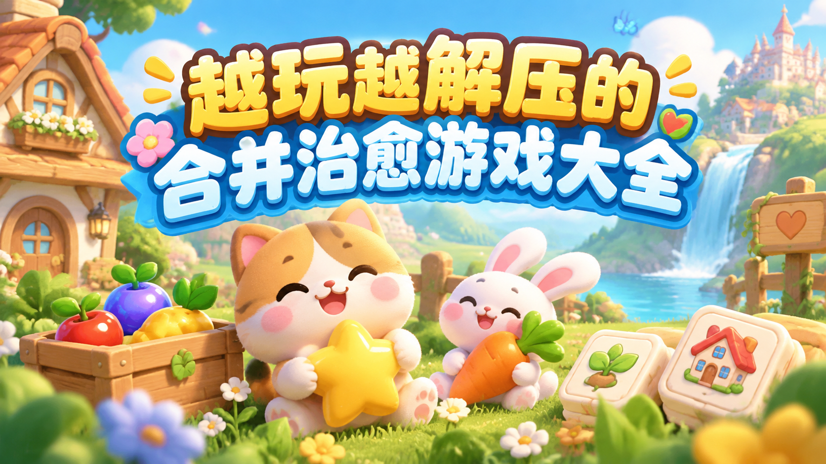 越玩越解压的合并治愈游戏大全