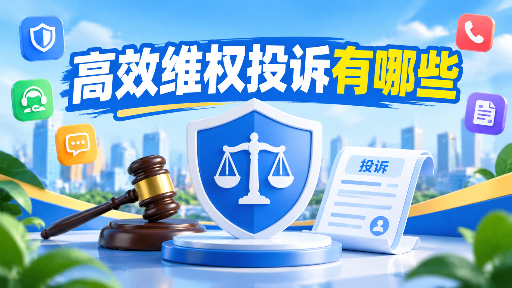 高效维权投诉有哪些