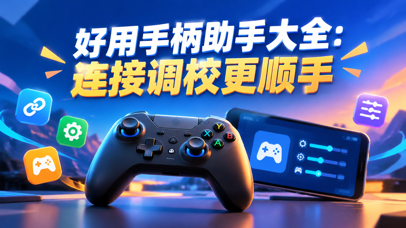 好用手柄助手大全：连接调校更顺手