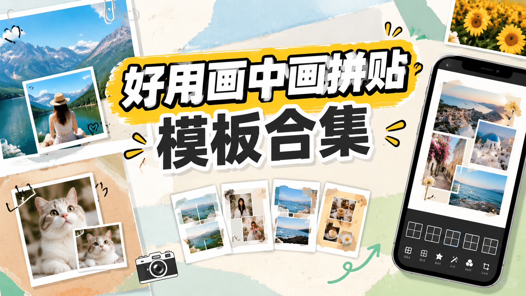 好用画中画拼贴模板合集