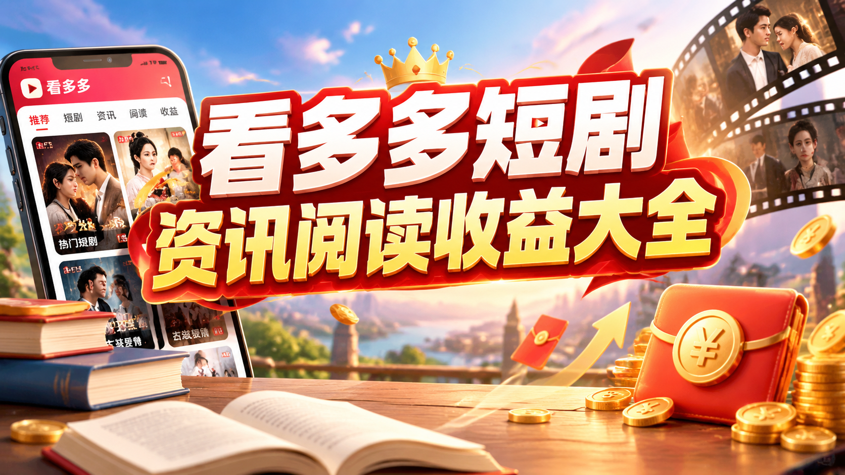 看多多短剧资讯阅读收益大全