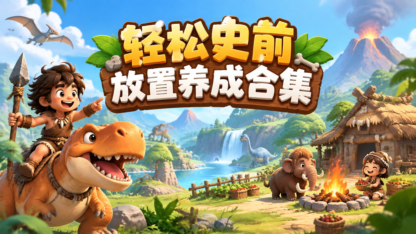 轻松史前放置养成合集