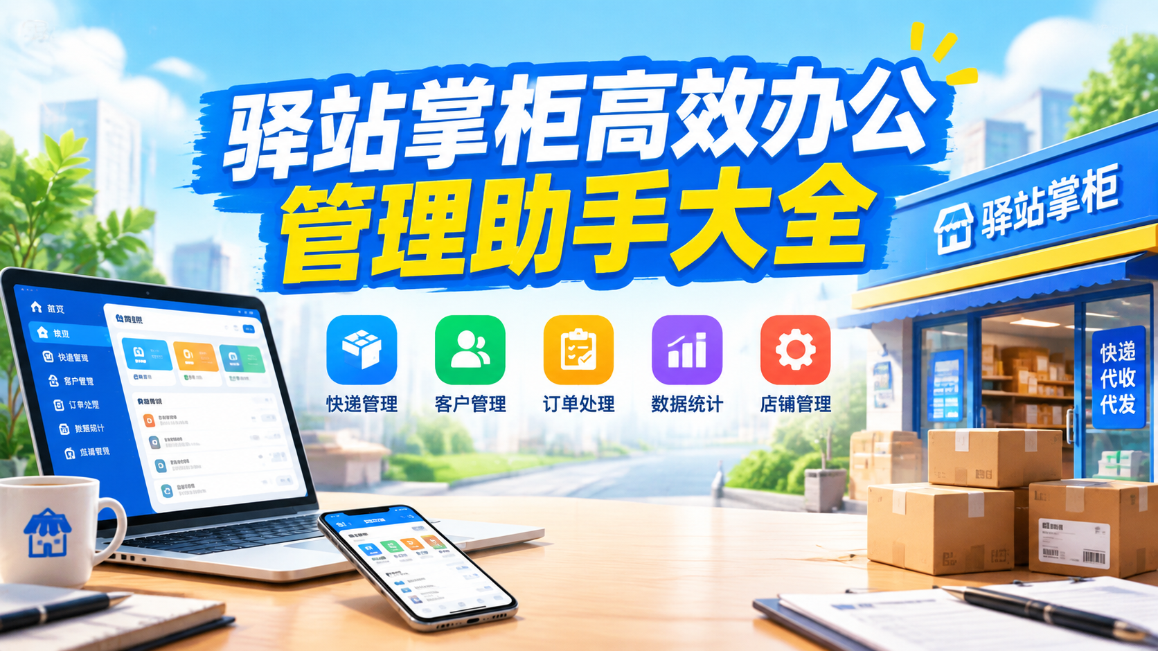 驿站掌柜高效办公管理助手大全