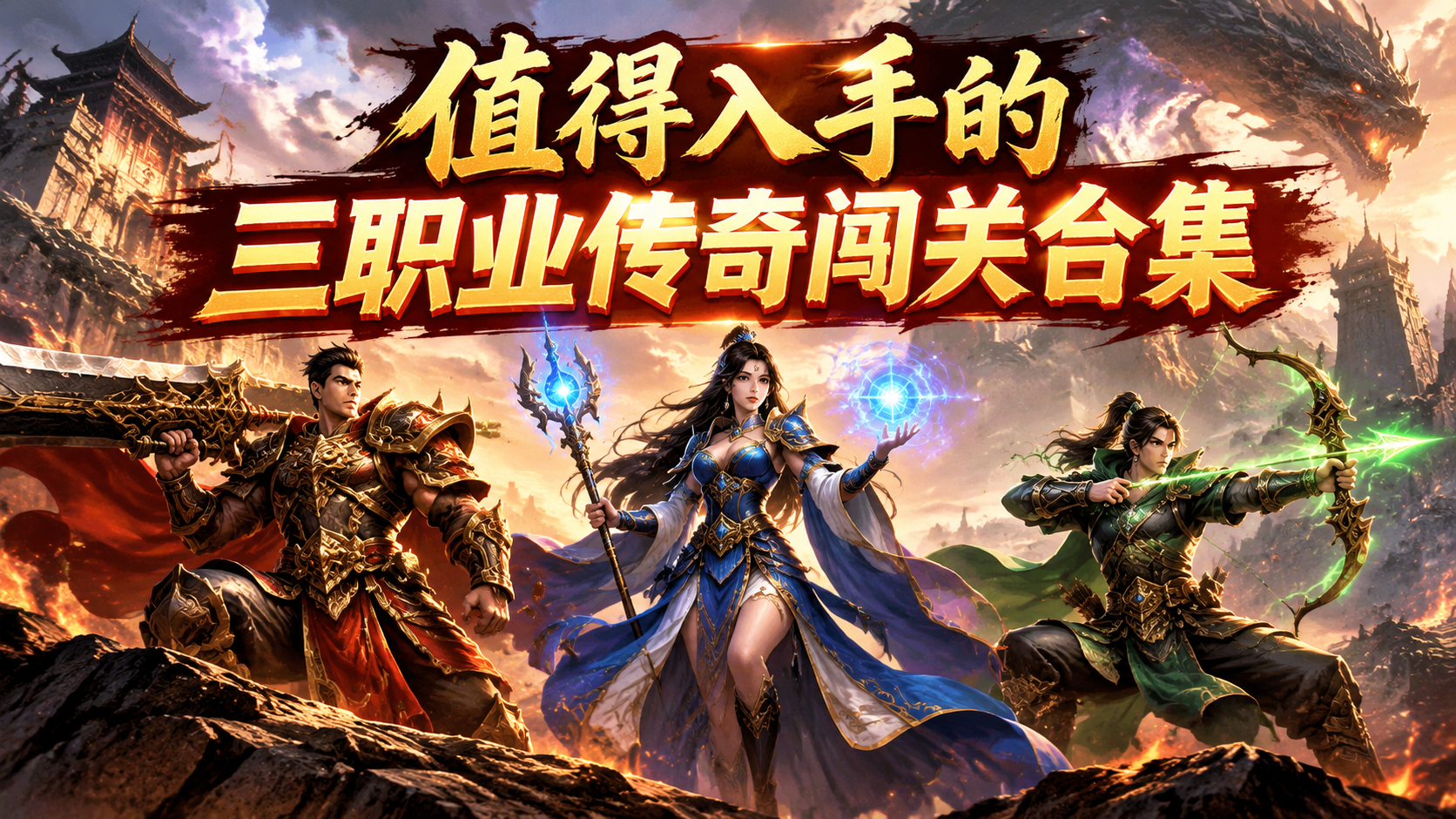 值得入手的三职业传奇闯关合集