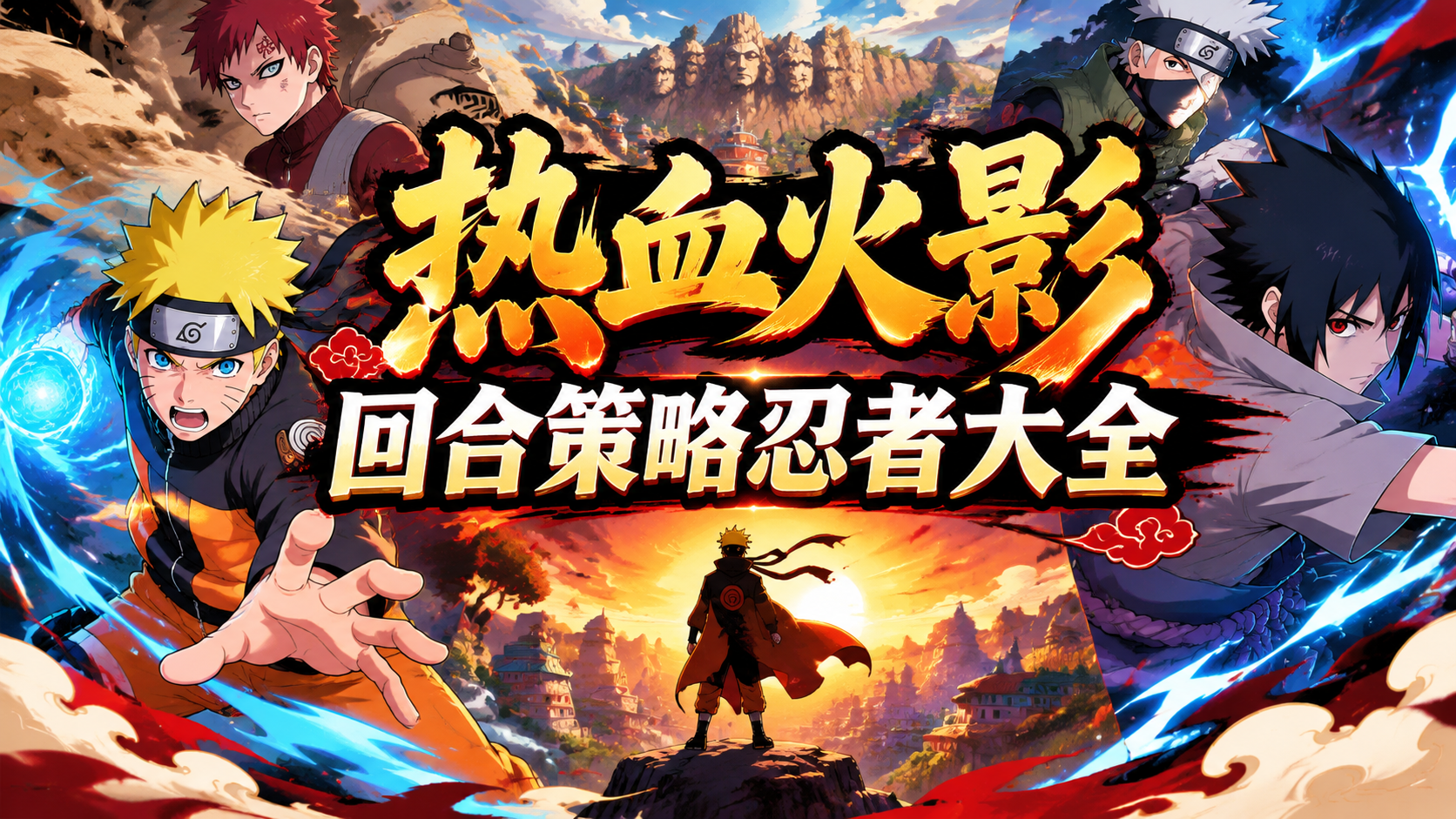 热血火影回合策略忍者大全