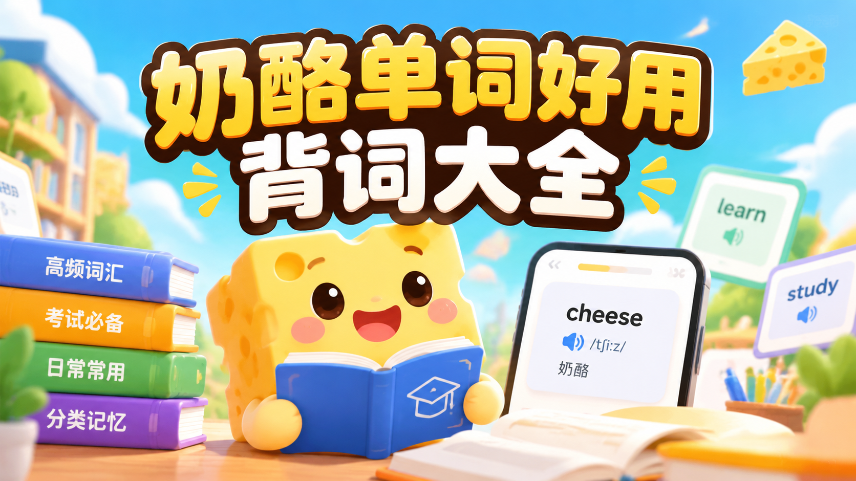 奶酪单词好用背词大全