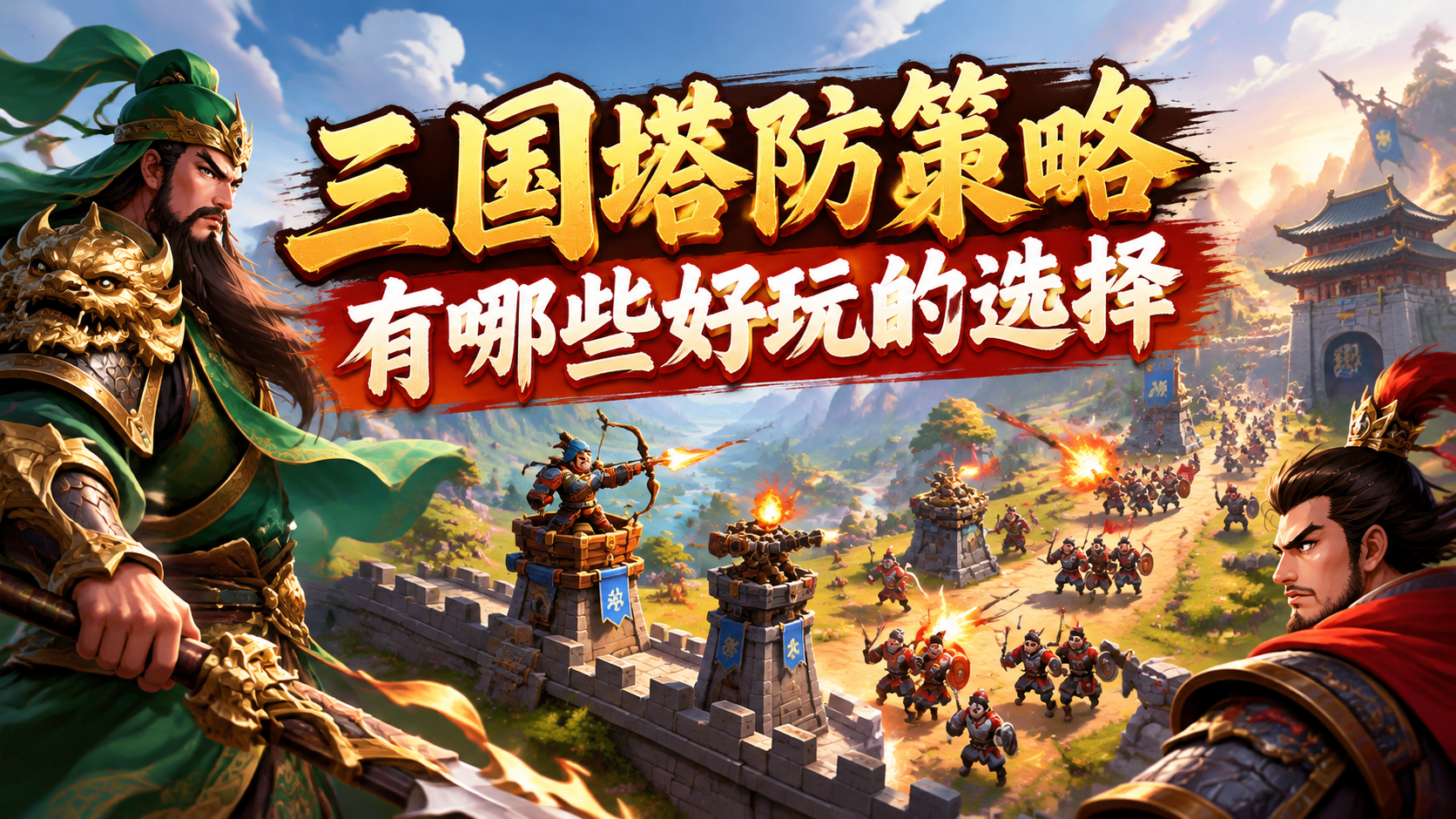 三国塔防策略有哪些好玩的选择