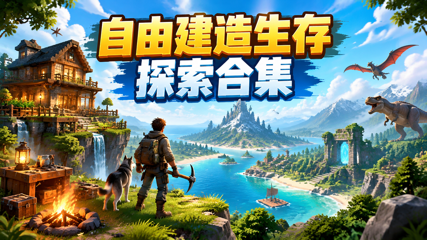 自由建造生存探索合集