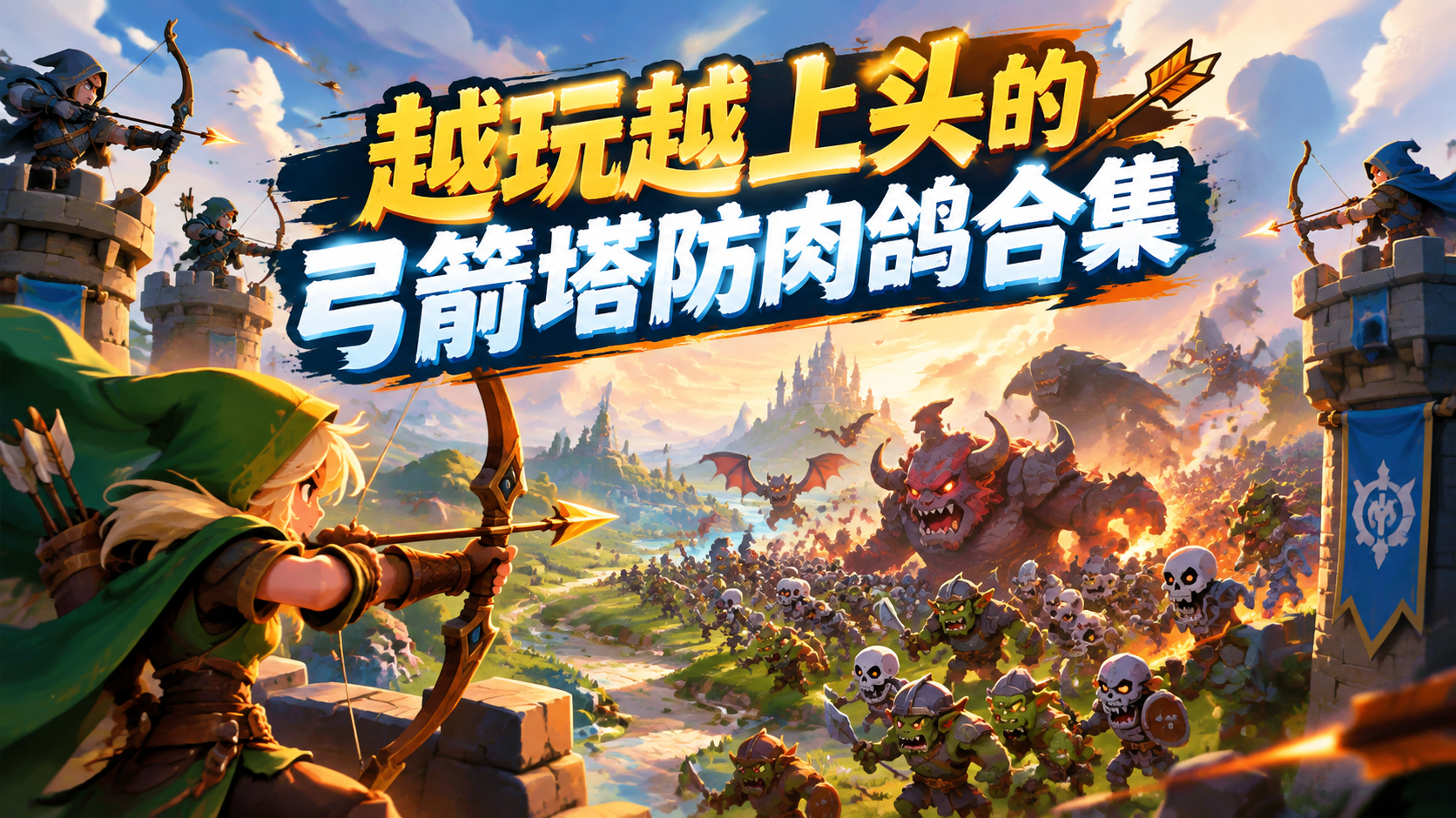 越玩越上头的弓箭塔防肉鸽合集