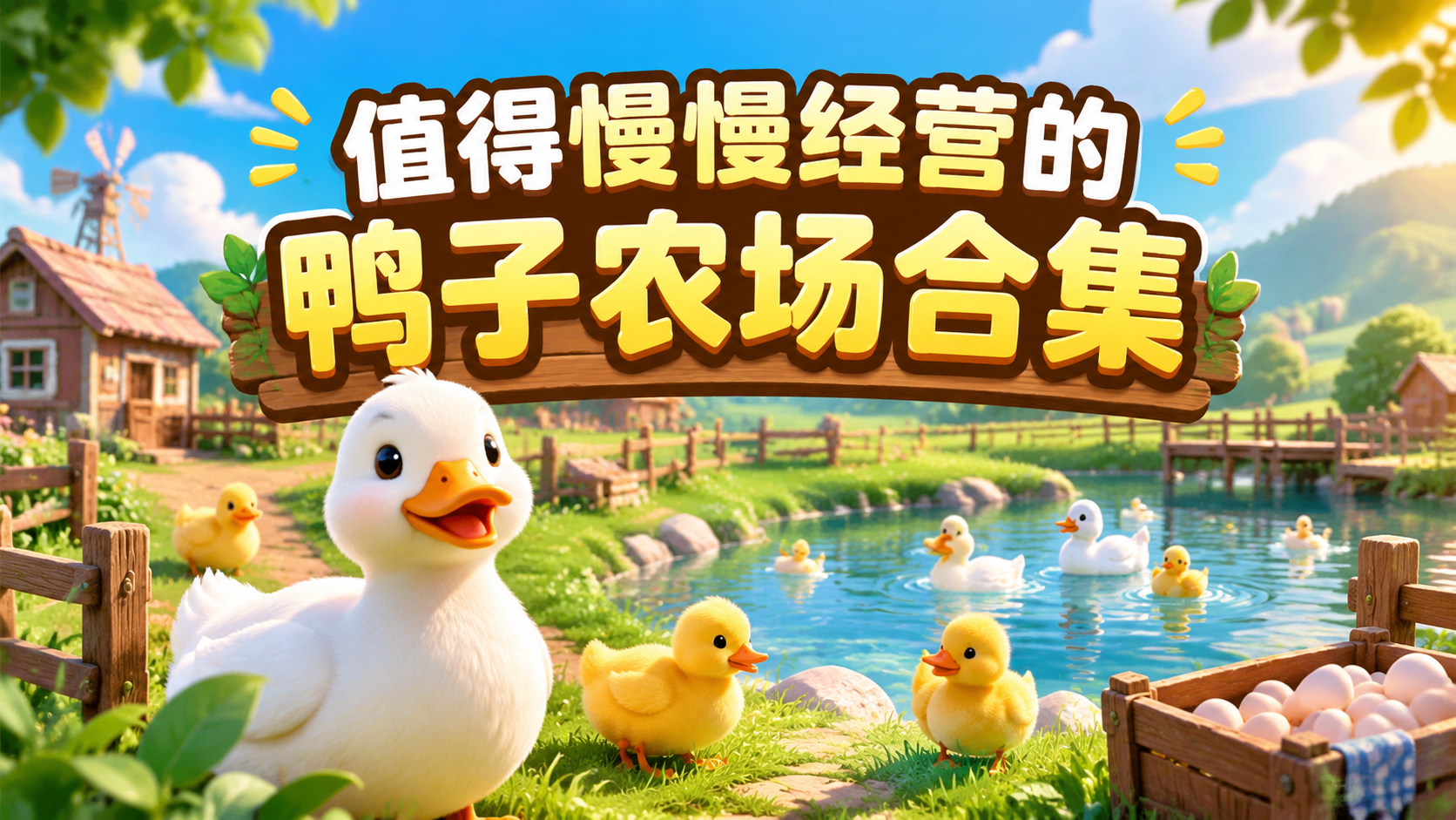 值得慢慢经营的鸭子农场合集
