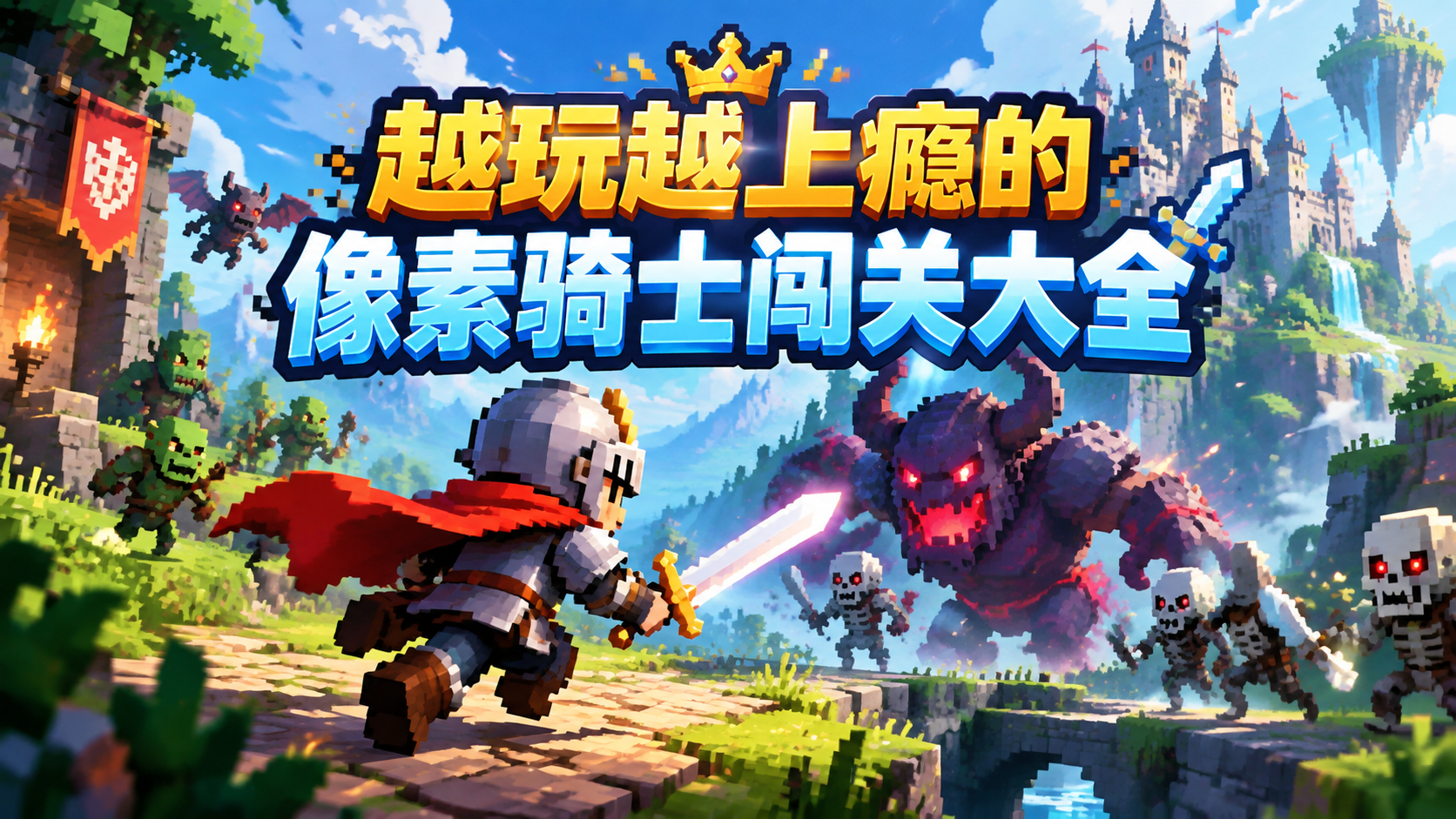 越玩越上瘾的像素骑士闯关大全