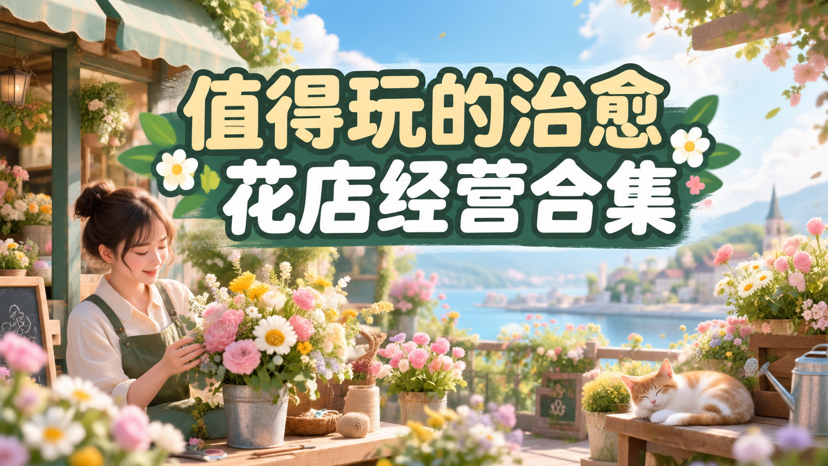 值得玩的治愈花店经营合集