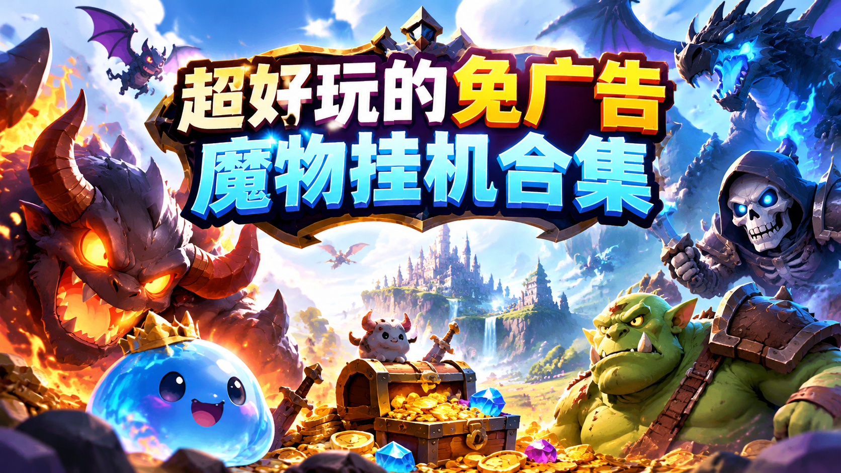 超好玩的免广告魔物挂机合集