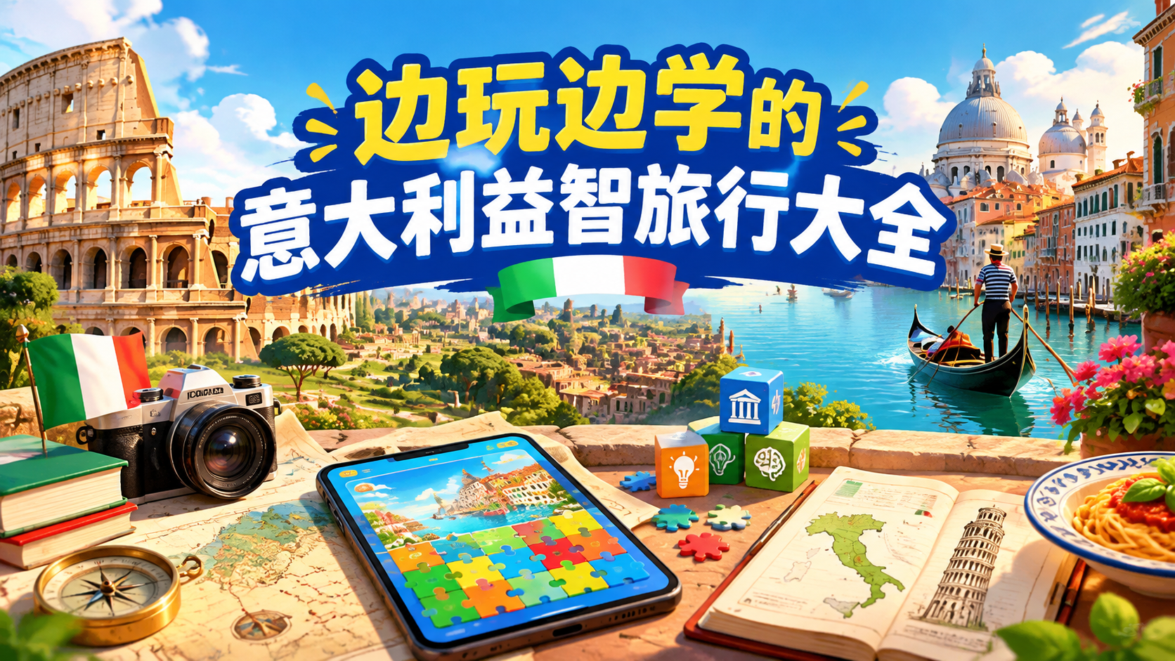 边玩边学的意大利益智旅行大全