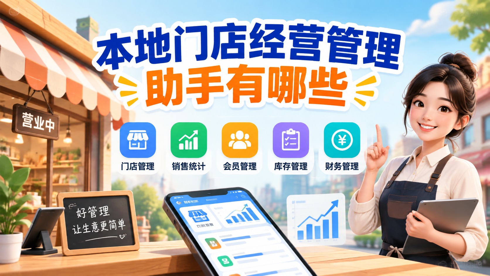 本地门店经营管理助手有哪些