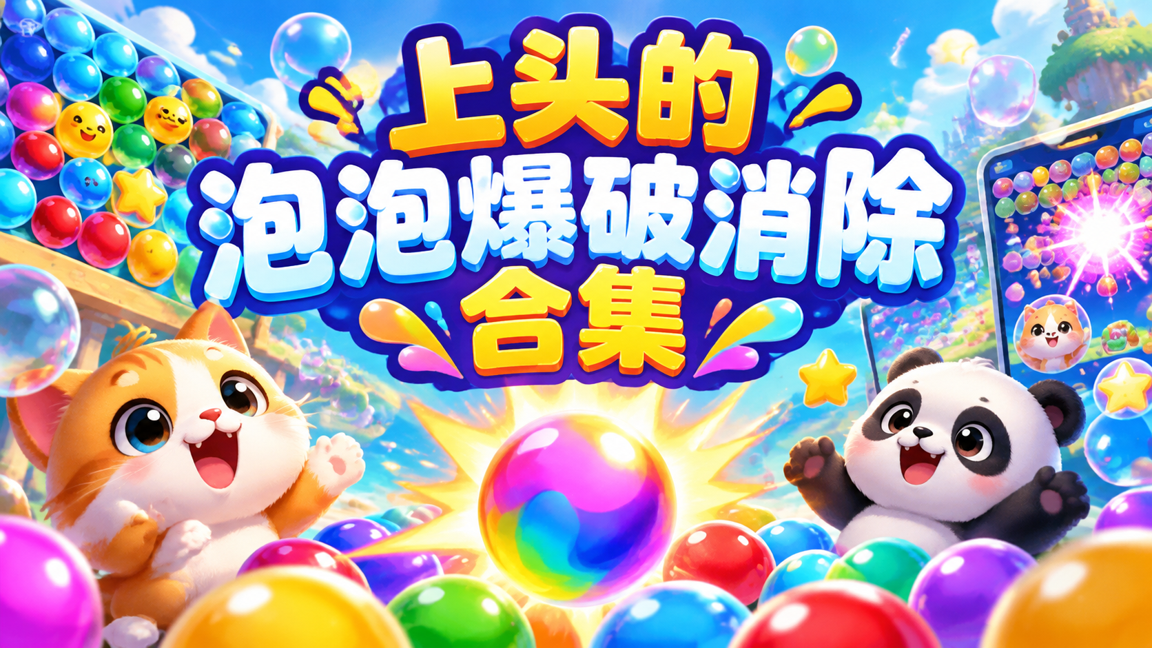 上头的泡泡爆破消除合集
