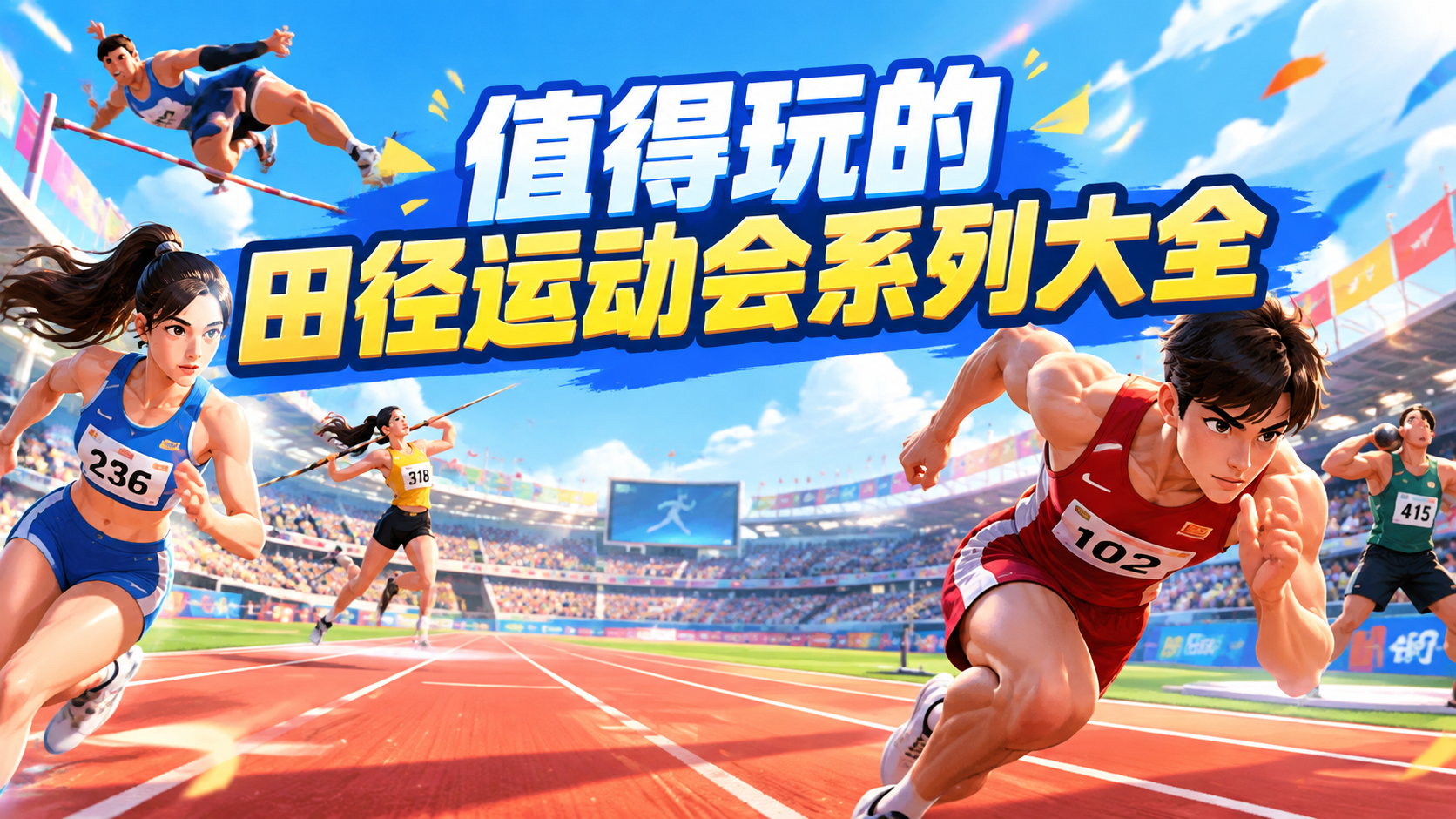 值得玩的田径运动会系列大全