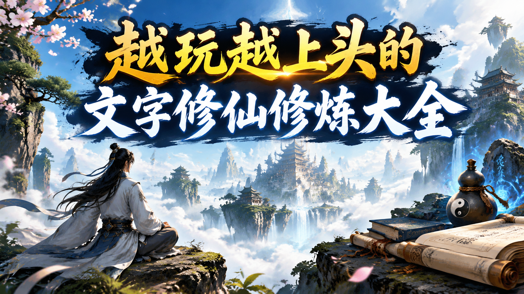 越玩越上头的文字修仙修炼大全