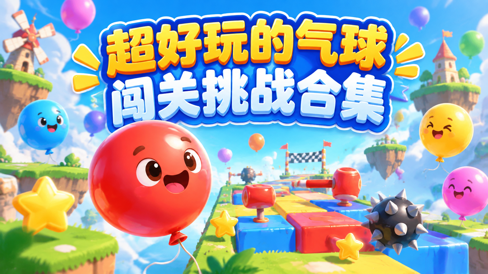 超好玩的气球闯关挑战合集