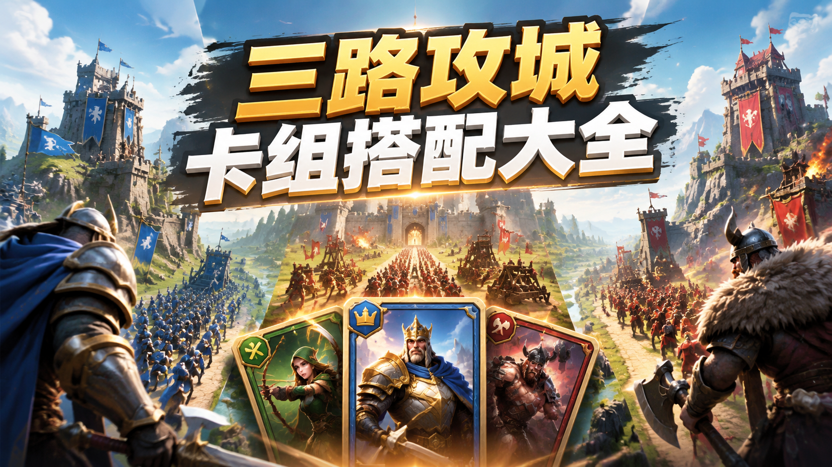 三路攻城卡组搭配大全