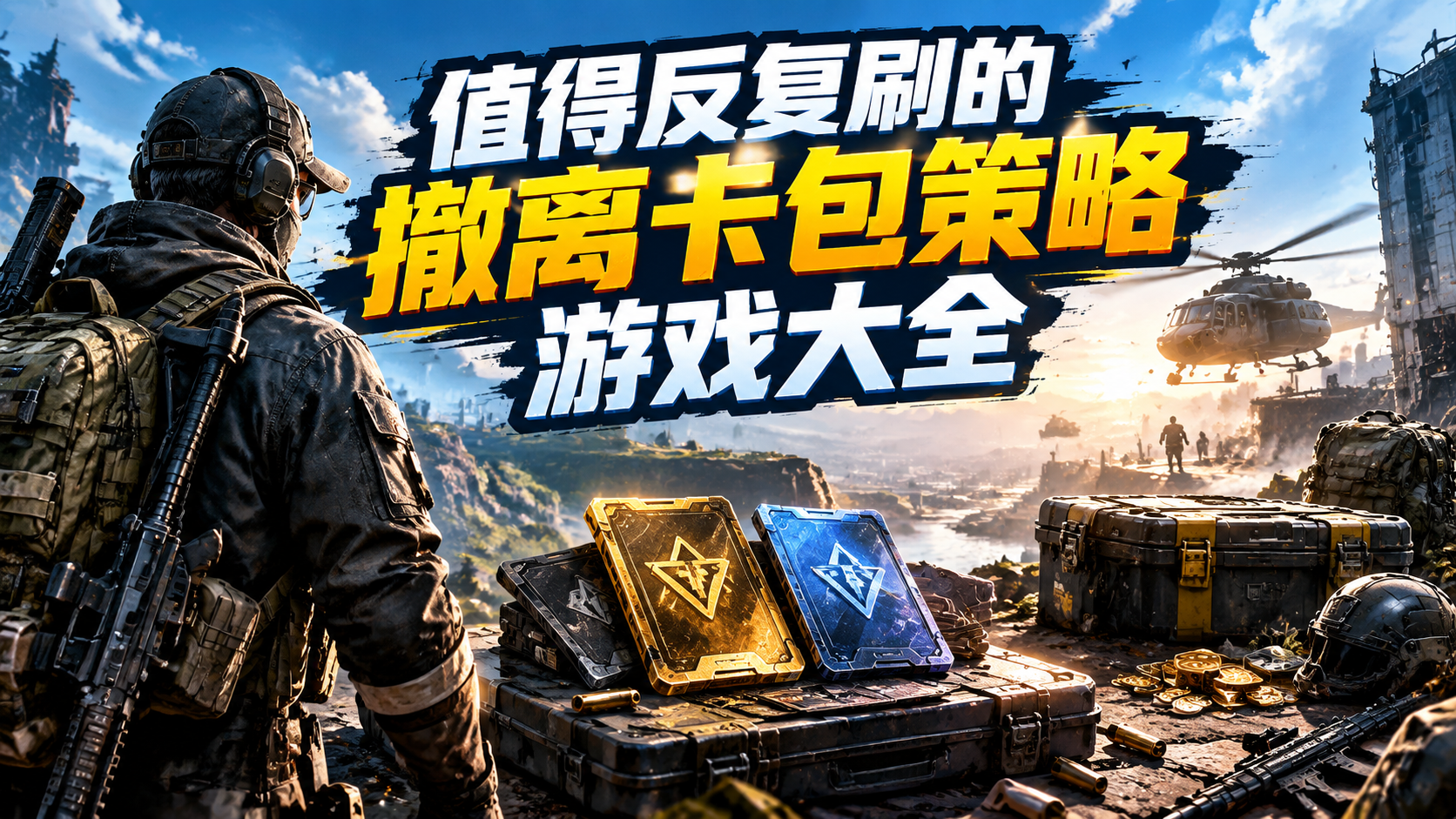 值得反复刷的撤离卡包策略游戏大全