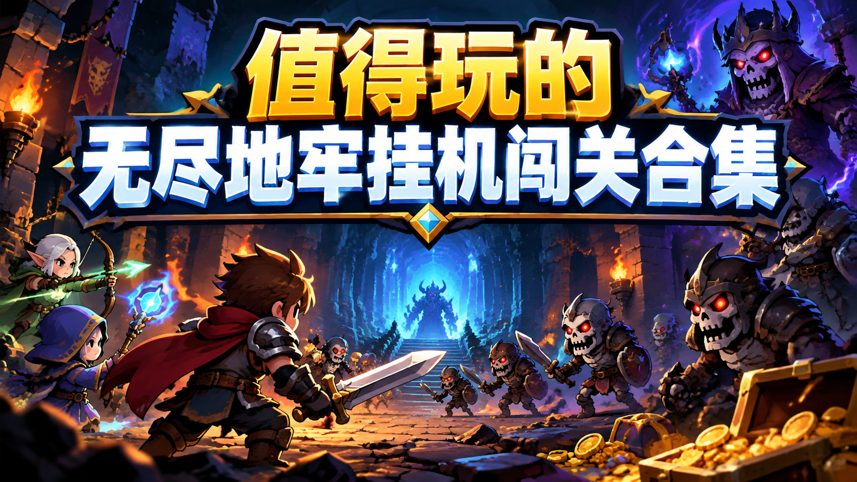 值得玩的无尽地牢挂机闯关合集