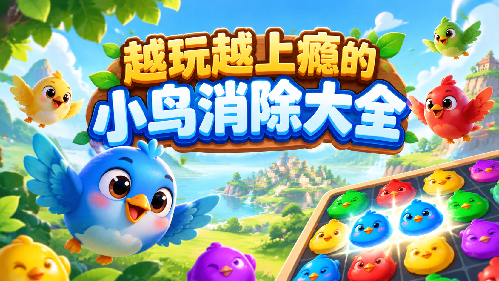 越玩越上瘾的小鸟消除大全