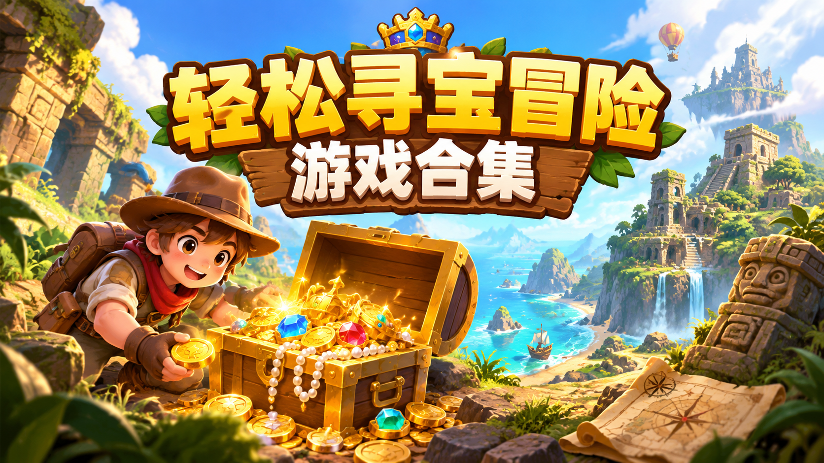 轻松寻宝冒险游戏合集