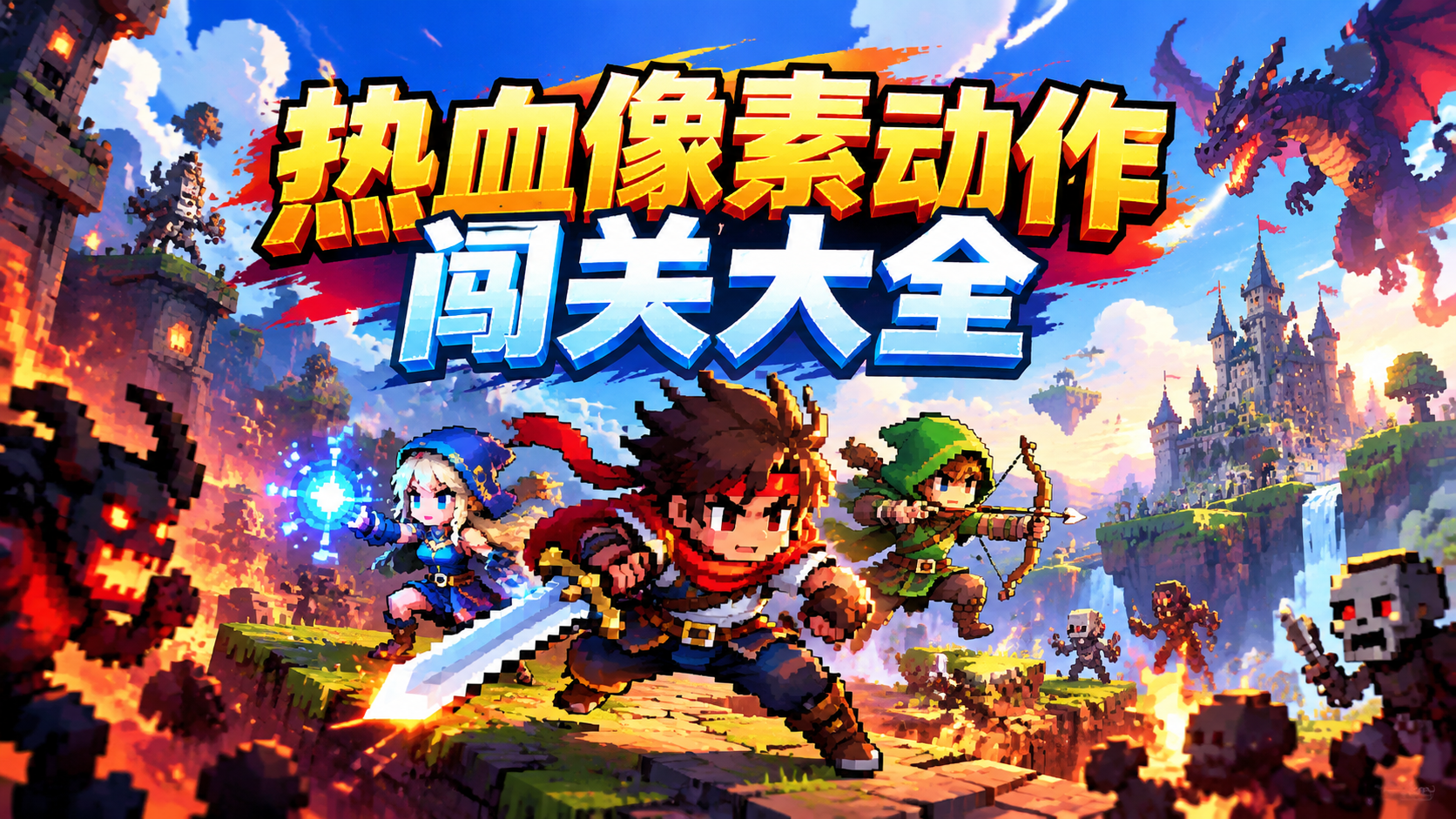 热血像素动作闯关大全