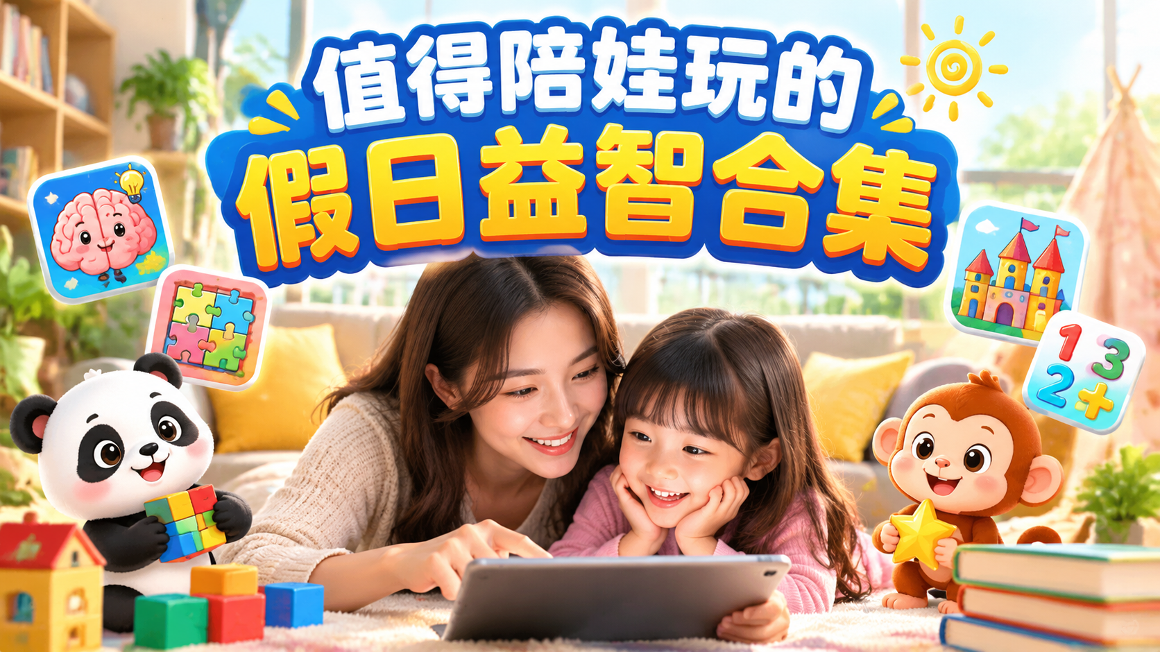 值得陪娃玩的假日益智合集